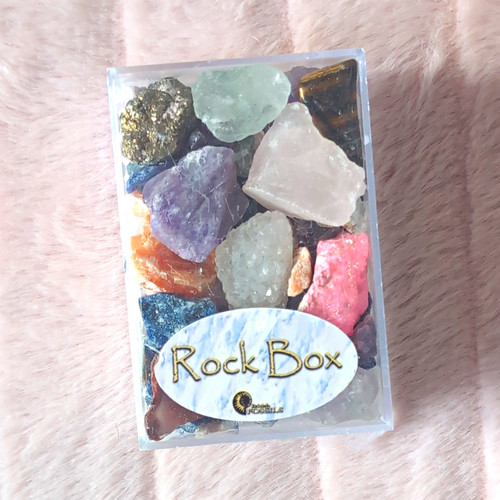 British fossils rock box mixed - fossils,
