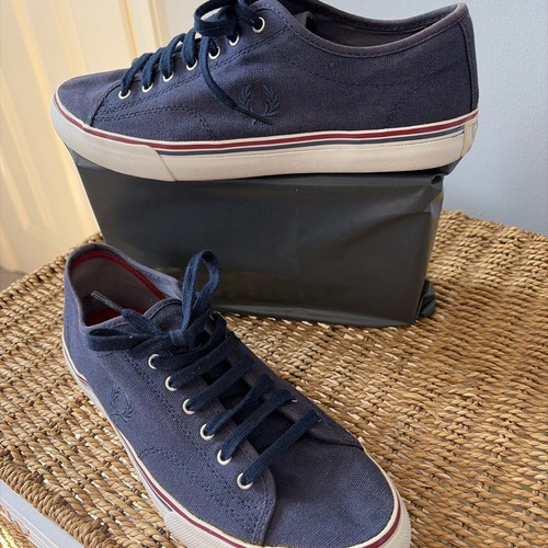 Fred perry women blue canvas - women's,