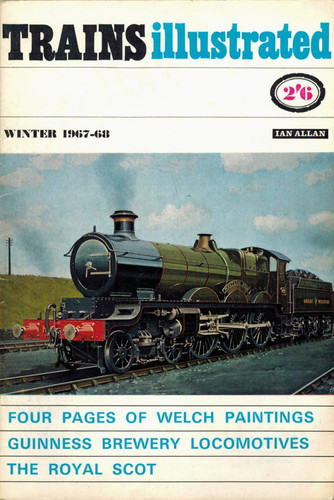 Trains illustrated winter - trains, (winter