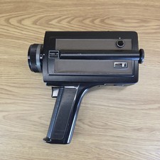 Vintage Chinon 722 Reflex Zoom Super 8 Movie Camera With Case.