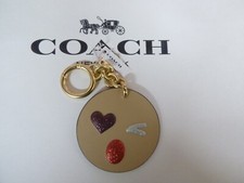 Coach Leather Winky B Emoji