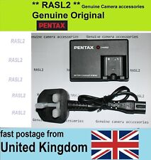Genuine Pentax D-BC63 charger for DLI63 for Optio L36 L40 L30 M30 M40 T30 RS1000