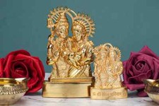 Shiv Parivar Statue Murti Car