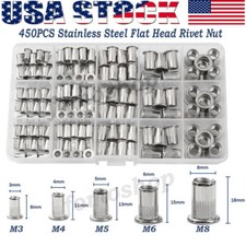 450pcs Stainless Steel Rivet
