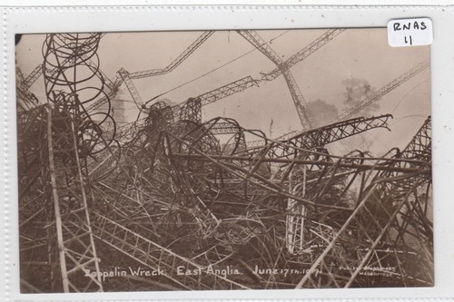 Zeppelin wreckage theberton - wreckage, in