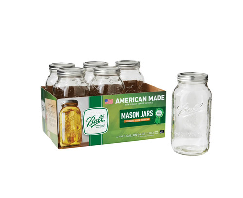 Ball glass mason - mason, &