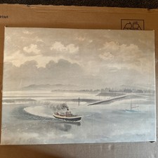 Roland Vivian Pitchforth RA Original Signed Watercolour Seascape Painting - Art