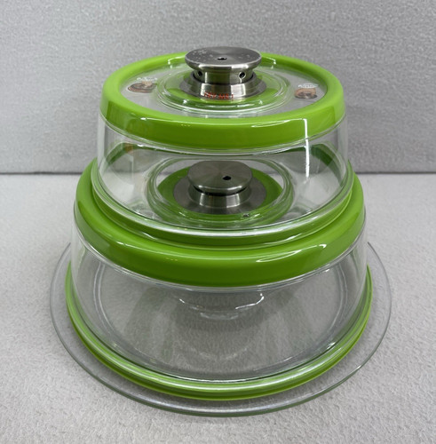 Vtg vacuum food sealer - sealer, dome