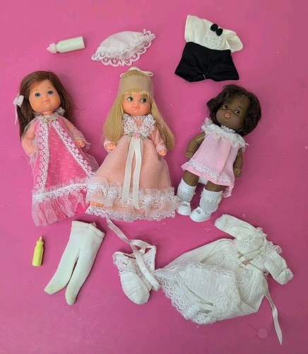 Vintage lot of 3 mattel - 4.5",