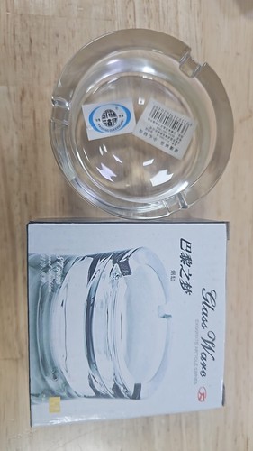 Glass ashtray classic - ashtray, –