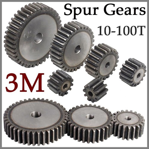 Spur gears pinion - 3, mod
