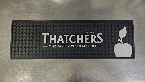 Thatchers cider bar mats black - mats,