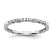 10k White Gold 1/10 carat