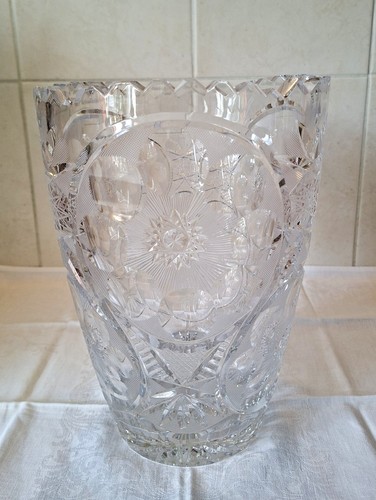 Crystal vase clear - crystal,