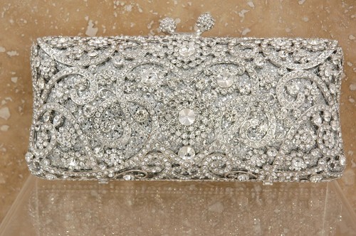 Evening luxury bling crystal