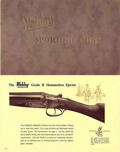 Webley scott 1955 gun - 1955,