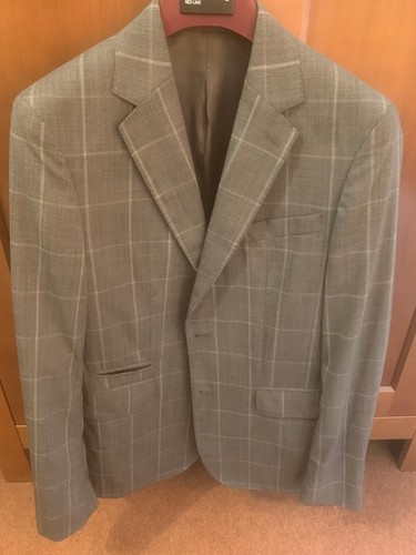 Mens mango grey checked - checked, suit