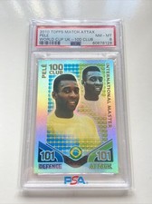Pele 100 Club Match Attax 2010 PSA8