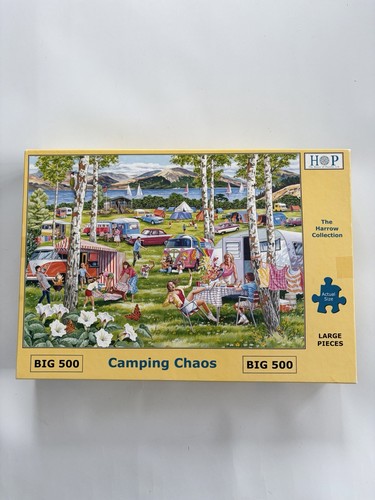 House puzzles camping chaos - camping,