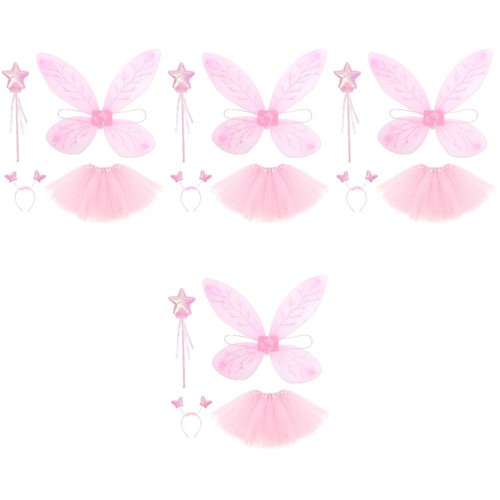 Girls fairy costume - girls, pink