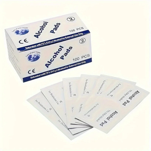 100x alcohol wipes with - alcohol,