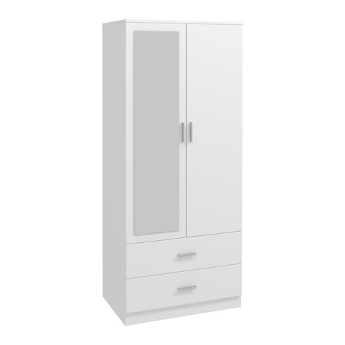 Door mirrored wardrobe 2 - door,