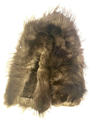 Vintage dark brown - dark, fur