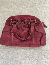 Next Ladies Red Handbag - Used/Fair Condition