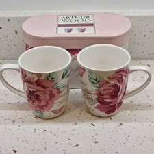 Arthur Wood Mugs Rosa "Paris"
