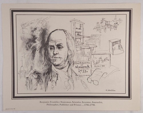 1968 benjamin franklin poor - 1968,