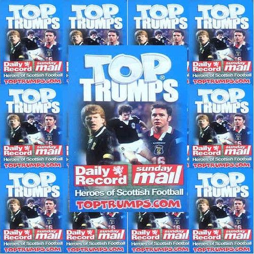 Top trumps scottish football - trumps,