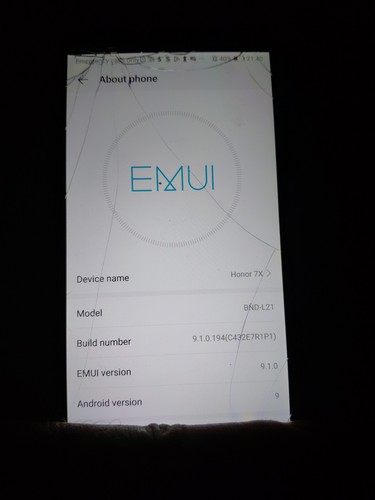 Honor 64gb cracked screen - cracked,