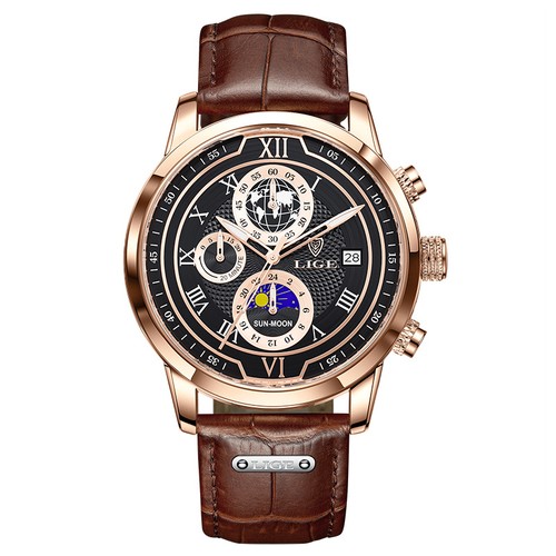 Lige men chronograph quartz - chronograph,
