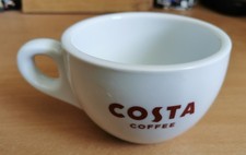 White Ceramic COSTA Cup from