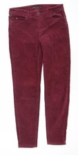 Blue 73 Womens Red Corduroy