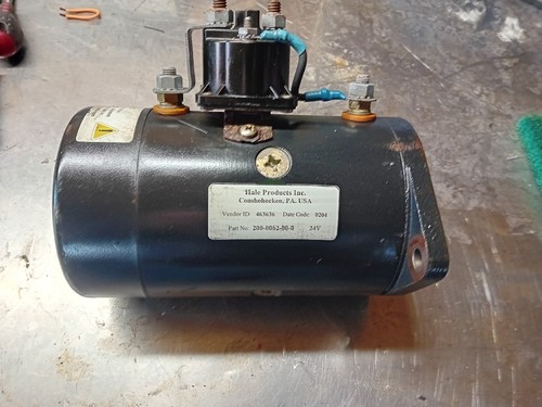 Pump motor hale - pump, fire