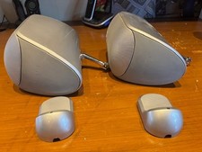 Bowers & Wilkins M1 Speakers X2 Silver - Wall Mounts not included