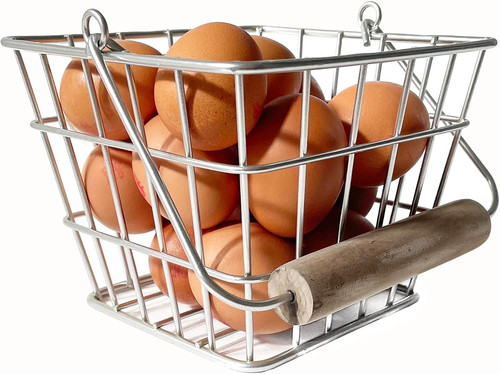 Large square wire egg - wire,