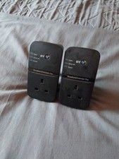 2x BT Broadband Extender Flex 500 Powerline Adapters, Fully Working