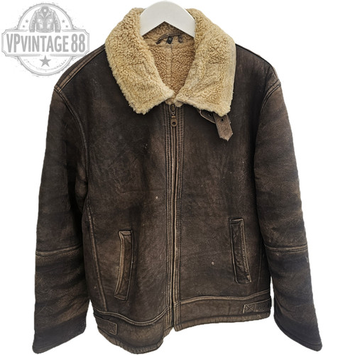Vintage aviator bomber - vintage, b-3