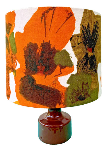 Bold orange lampshade - bold, 30