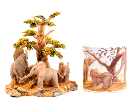 Tuskers ring roses with - roses, mug