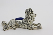 POODLE DOG SILVER 800 PIN