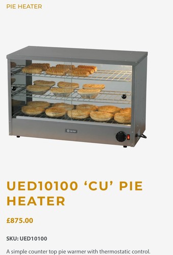Pie heater ued10100 simple - pie,