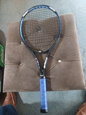 Prince 03 Hybrid Shark Tennis Racket Black/Blue with Case