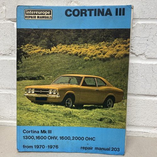 Ford cortina mk3 repair - mk3,