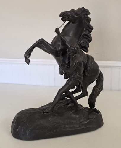Spelter cheval marly - (?), de