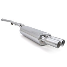 BRUSHED DOWN PIPE BACK EXHAUST