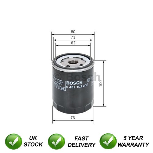 Oil filter sjr - sjr, fits