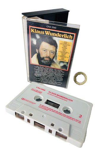 Cassette tape klaus wunderlich - tape,